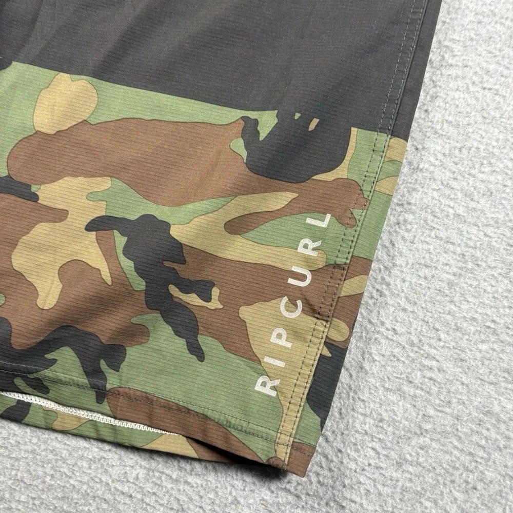 Rip Curl Mirage Camo Boardshorts Mens Swim Trunks Surf Stretch Camouflage Sz 38